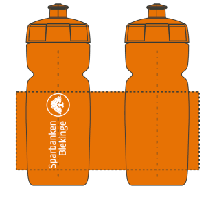 Vattenflaska Hit soft 600 ml